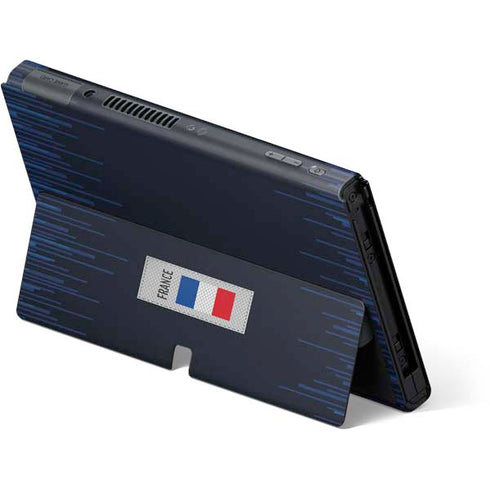 France Soccer Flag Nintendo Switch OLED (2021) Skin